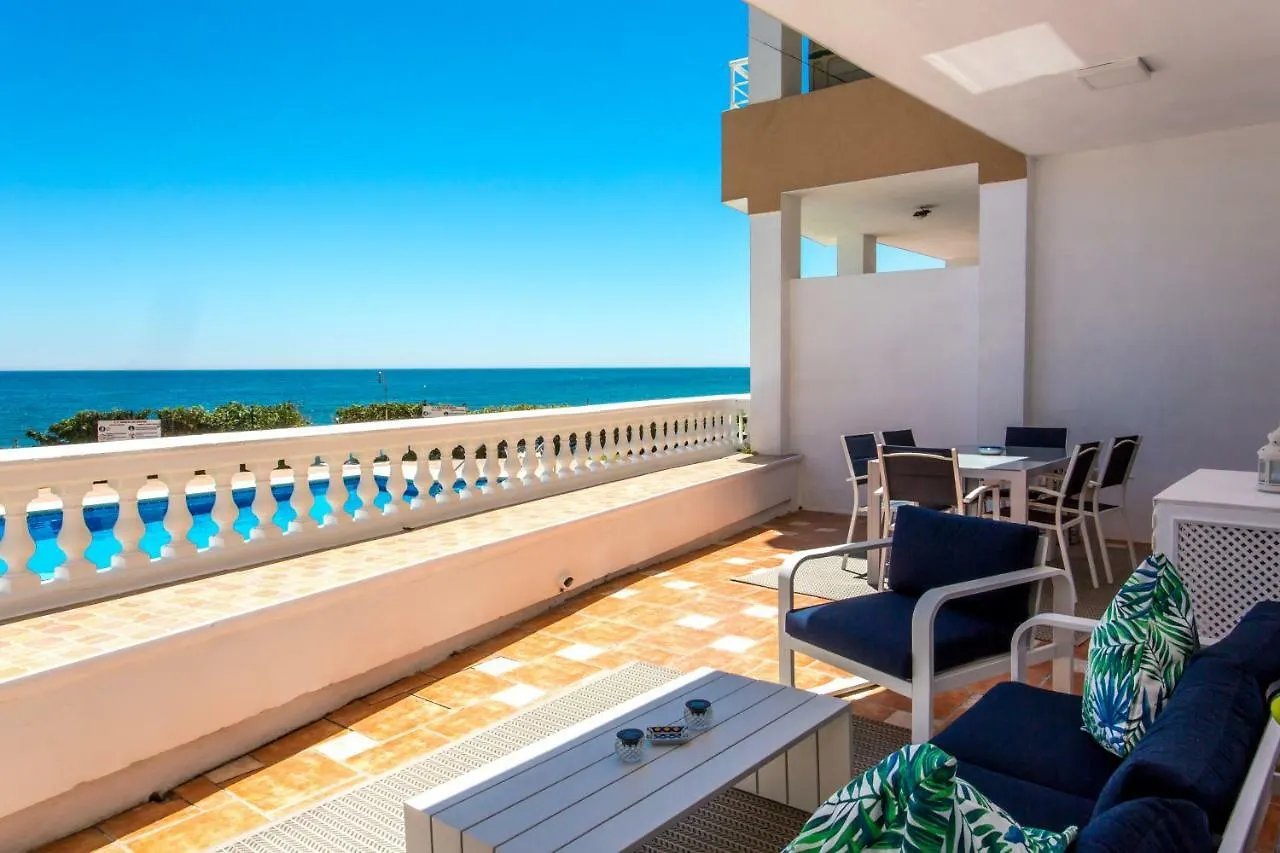 Spectacular Modern Beachfront 2/Bed Retreat Apartment Mijas Costa